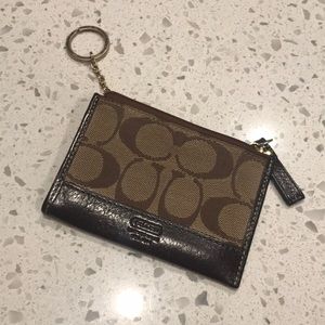 Coach Keychain Card Wallet